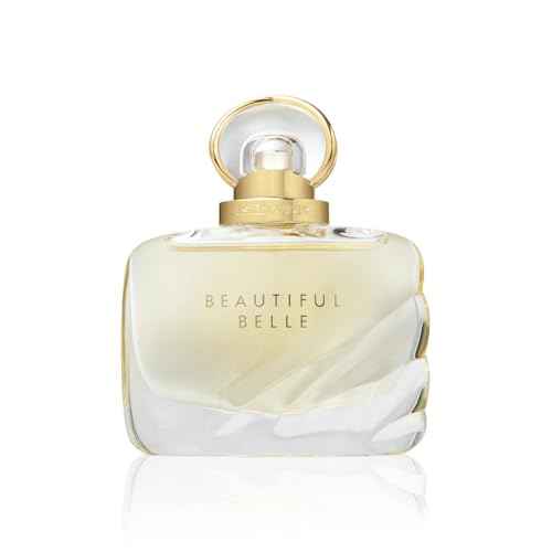 Est?e Lauder Beautiful Belle Eau de Parfum Spray with Notes of Lychee, Rose Petals & Mimosa | Perfumes for Women, 1.7 Fl Oz