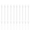 800 Pcs Double-Pointed Cotton Swabs for Makeup & Nail Touch-ups - Soft Cotton Applicators