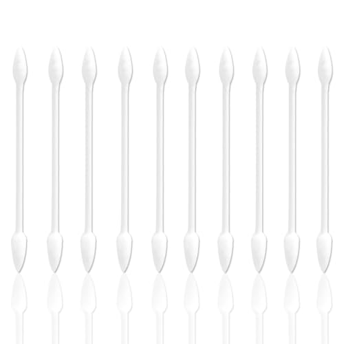 800 Pcs Double-Pointed Cotton Swabs for Makeup & Nail Touch-ups - Soft Cotton Applicators