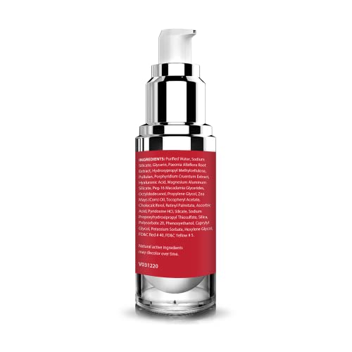 Bella Rosa Advanced Anti-Aging Serum - Hyaluronic Acid and Retinol - Reduces Wrinkles, Improves Skin Texture, and Hydrates