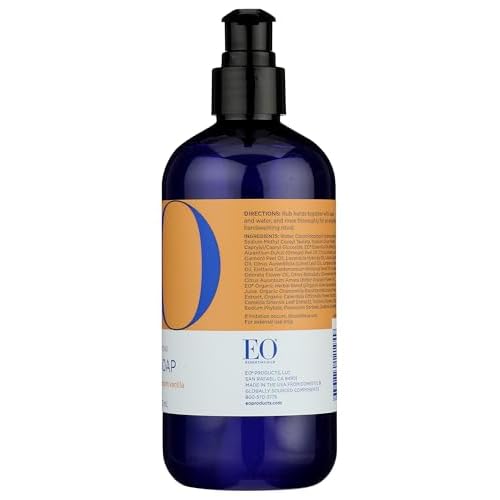 EO Orange Blossom & Vanilla Hand Soap, 12 Fl Oz