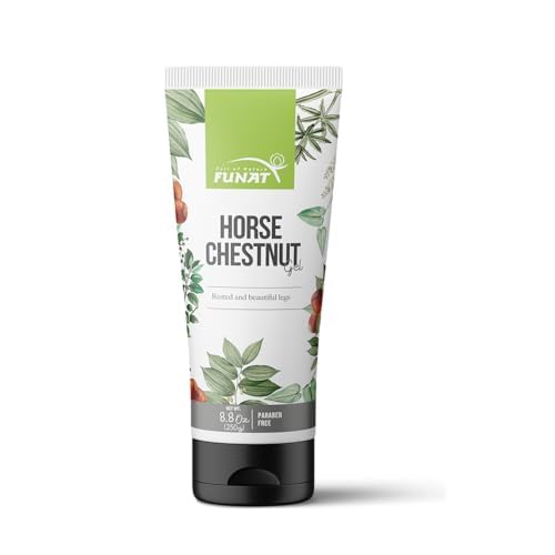 FUNAT Horse Chestnut Gel ? Refreshing Leg Gel for Tired, Heavy Legs ? 250g