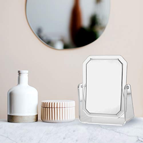 Double Sided Makeup Mirror 1X/3X Magnifying with Stand