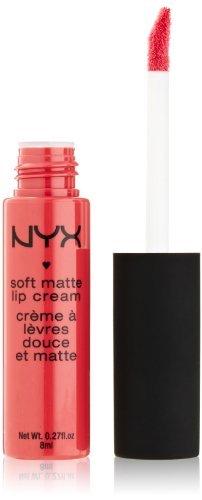 NYX PROFESSIONAL MAKEUP Soft Matte Lip Cream, Lightweight Liquid Lipstick - Sao Paulo (Bubblegum Pink)