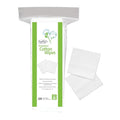 ForPro Premium 100% Cotton Wipes - 4x4 Lint-Free Facial Pads (200 Count)