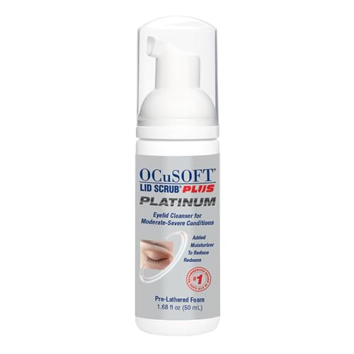 OCuSOFT Lid Scrub PLUS Platinum Extra Strength Eyelid Cleanser