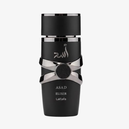 Lattafa Asad Elixir Eau de Parfum for Men 3.4 oz