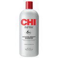 CHI Infra Shampoo, Gently Cleanses Scalp & Hair, Hydrating & Nourishing For All Hair Types, Designed for Heat Damaged Hair, Sulfate, Paraben, & Cruelty-Free, 32 Oz