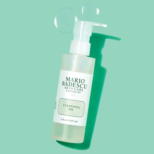 Mario Badescu Double Cleansing Skincare Bundle ? Cleansing Oil & Gentle Foaming Cleanser Face Wash for All Skin Types ? Lightweight Oil Makeup Remover & Deep Facial Cleanser
