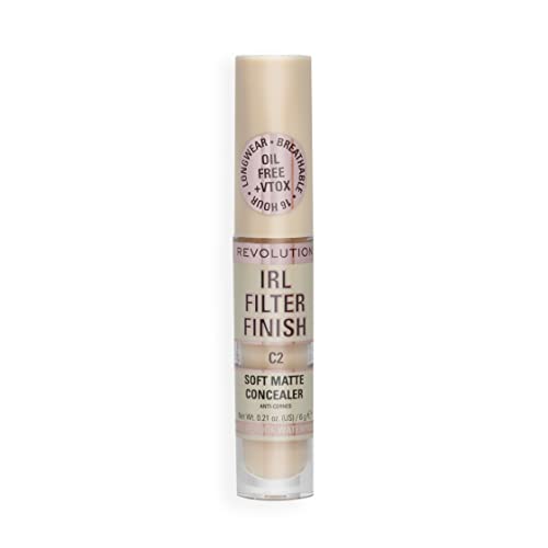 Revolution IRL Filter Full Coverage Concealer C2 - 16H Wear