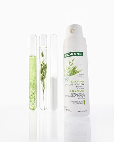 Klorane Dry Shampoo with Oat Milk - Non-Aerosol Powder