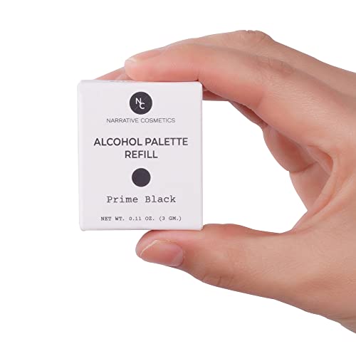 Narrative Cosmetics Alcohol Palette Refill Pans - Prime Black