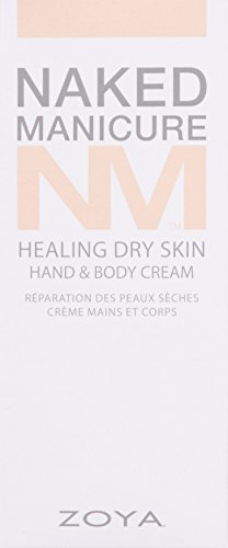 ZOYA Naked Manicure Healing Dry Skin Hand and Body Cream, 2 Fl. oz.