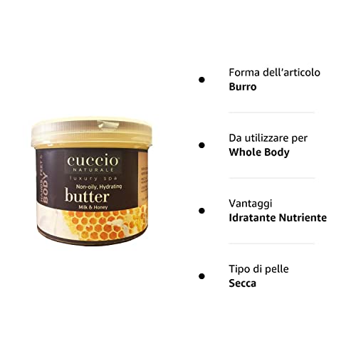 Cuccio Naturale Milk and Honey Butter Blend 26oz (750g)