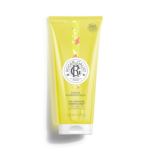 ROGER & GALLET | Body Wash & Shower Gel for Women | Fleur D'Osmanthus - Osmanthus Flower 6.6 Oz