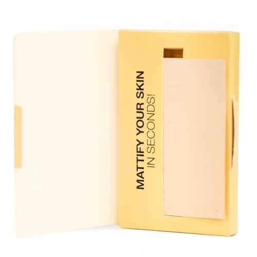 Palladio Rice Paper Facial Tissues for Oily Skin, Face Blotting Sheets Made from Natural Rice, Oil Absorbing Paper with Rice Powder, 2 Sided, Instant Results, Translucent, 40 Count, Pack of 1