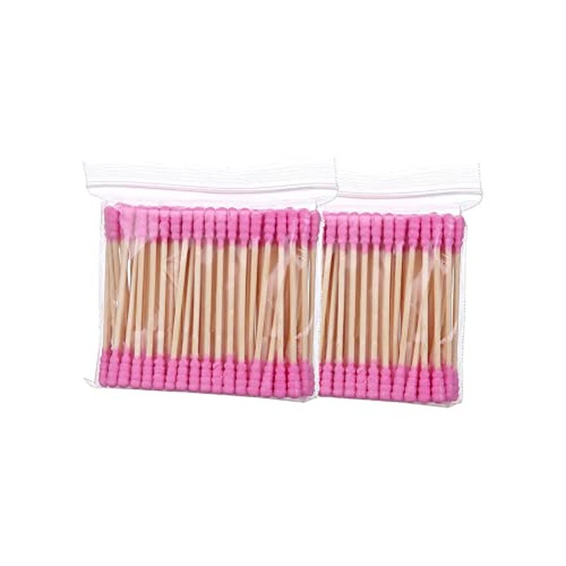 200 Pcs Colorful Double Tipped Cotton Swabs for Cleaning