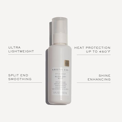 Kristin Ess Heat Protectant Spray 450°F - Anti-Frizz & Shine