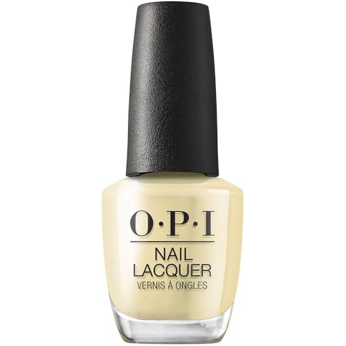 OPI Buttafly Sheer Bright Yellow Nail Lacquer - Long Lasting, Chip Resistant, 7-Day Wear