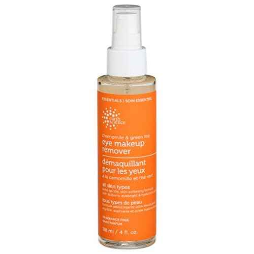 Earth Science, Makeup Remover Eye Chamomile Green Tea, 4 Fl Oz