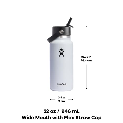 Hydro Flask Wide Flex Straw Cap Cascade 32 Oz