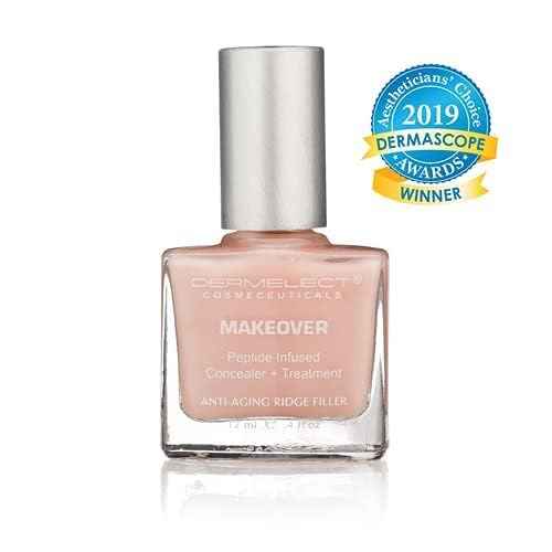 Dermelect Nail Recovery System Anti Aging Nailcare with Peptides, Hyaluronic Acid, Vitamin E, Strengthening & Restorative for Weak Nails, Splitting, Acrylic/Gel Damage, Hard to Grow Nails 4 pc set