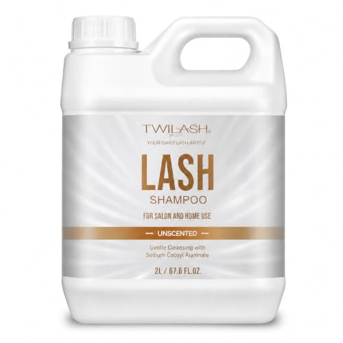 Unscented 2L Lash Shampoo Bulk Eyelash Extension & Sensitive Skin Cleanser