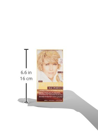 L'Oreal Paris Age Perfect Permanent Hair Color 9N Light Blonde