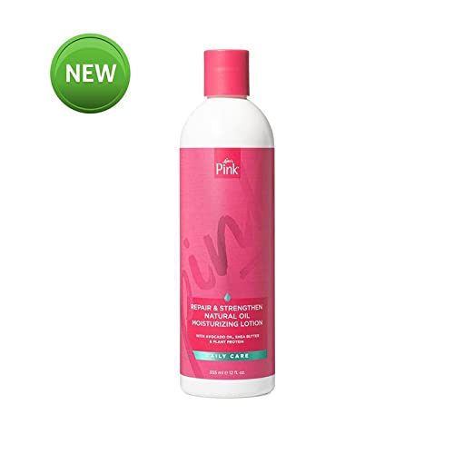 Lusters Pink Repair & Strengthening Natural Oil Moisturizing Lotion, 12 oz