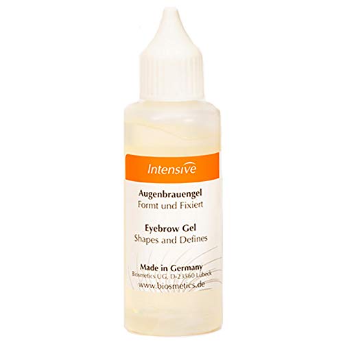 Biosmetics Intensive Brow Gel - Enhances Natural Color & Shine, 1.69 Fl Oz