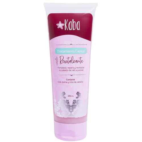 D'Luchi Kaba Revitalizing Hair Treatment with Grapes, Cinchona and Horsetail for Thicker & Fuller Hair, Moisturizing and Restoring Hair Treatment - 7.8 Oz