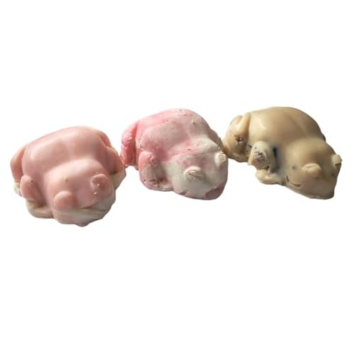 WFG Waterfall Glen Soap Company Franken Frogs Vegan Soap Bars, Box of 3, Assorted Designs