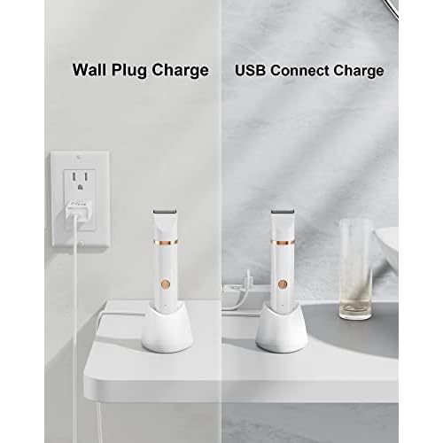 WUKUR Charging Dock for OLOV Trimmer, Charging Base for OLOV Ball Trimmer for Men, Bikini Trimmer Women Charger Dock with USB Power Cord