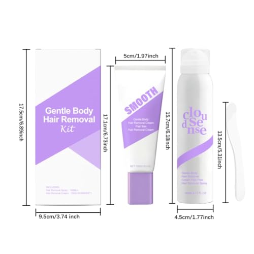 Gentle Hair Removal Spray for Sensitive Skin - 1Set
