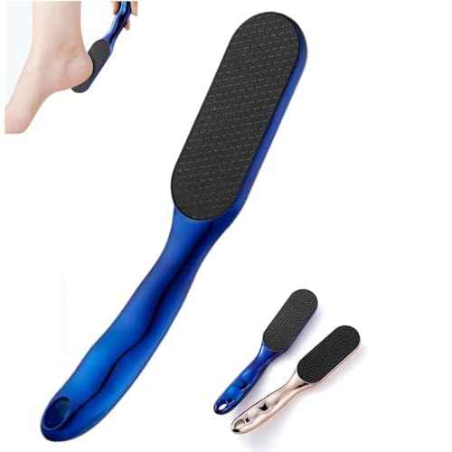 Nano Glass Foot File Callus Remover, Beyond The Cream Foot File,NanoGlass Feet File Professional Hard Skin Remover with Non-Slip Ergonomic Handle (Blue,1Pcs)