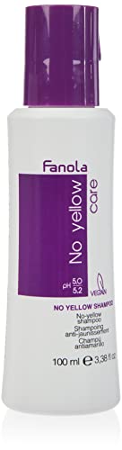 Fanola No Yellow Shampoo, 100 ml Travel Size