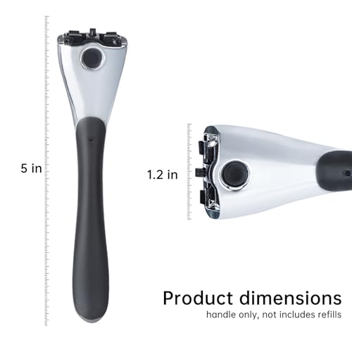 Metal Razor Handle for Billie Razors - Compatible & Ergonomic Shaving Tool