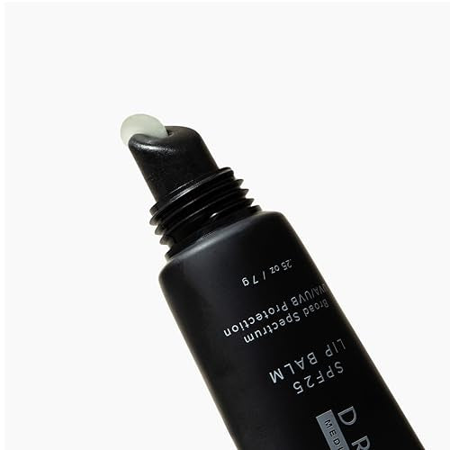 DRMTLGY SPF 25 Lip Balm ? Hydrating & Nourishing Lip Protection with Avocado, Shea Butter & Cocoa Butter ? Broad Spectrum UVA UVB Shield ? Non-Sticky, Smooth Finish ? .25 oz