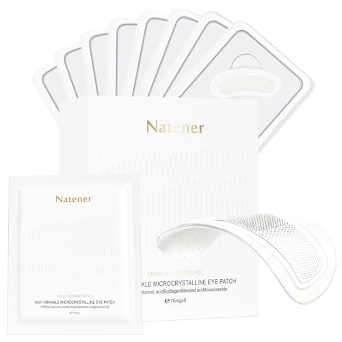 PDRN Micro Eye Patches for Dark Circles & Puffy Eyes, 8 Pairs