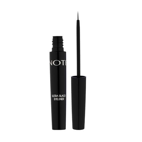 NOTE Ultra Black Liquid Eyeliner - Thin Brush Tip