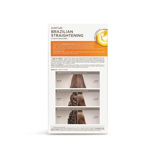 Kativa Brazilian Straightening Kit - 12 Week Professional Treatment