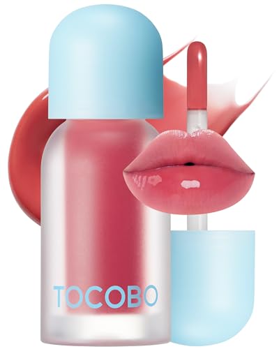 TOCOBO Juicy Berry Plumping Lip Oil 18 Cozy Pink | Vegan Tinted Gloss