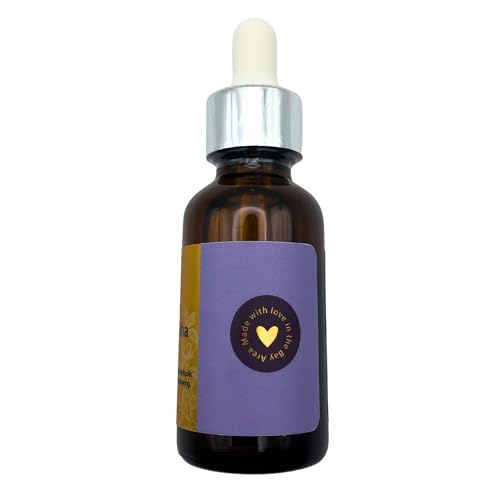 Ashwagandha 100% Pure Natural Organic Oil, Immune Support, Healthy Skin, Collagen Boosting Anti Wrinkle, Vegan non-GMO, 1 ounce