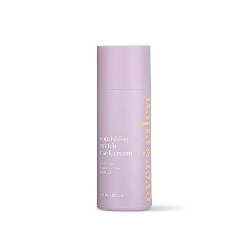 Evereden Nourishing Stretch Mark Cream (4 fl.oz): Clean & Vegan Cream for Pregnancy and Postpartum | Pregnancy Stretch Mark Prevention | Rich in Vitamins & Minerals | Valentine Gifts for Women