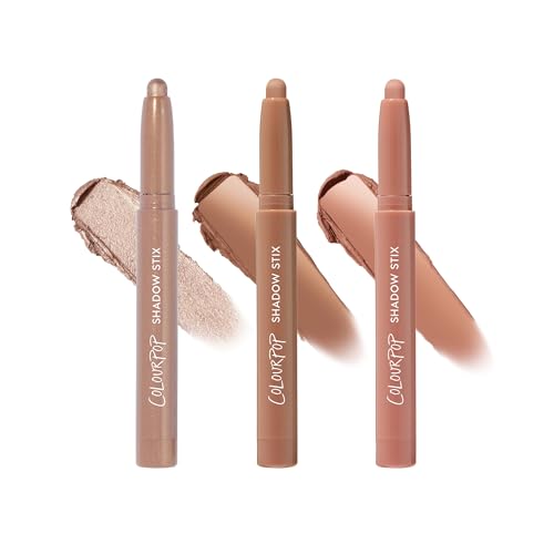 ColourPop Nude Attitude Shadow Stix - 3 Cream Eyeshadow Kit