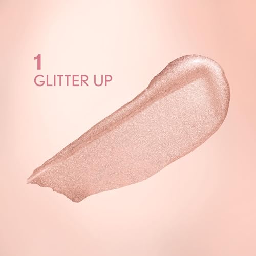 COVERGIRL Exhibitionist by Kelsea Ballerini Liquid Glitter Eyeshadow, Highly Pigmented, Glittery Finish, Long-Wearing, Glitter Up 1, 0.13oz
