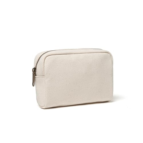 YONBEN Cotton Canvas Cosmetic Bag - Stylish Travel Carryall
