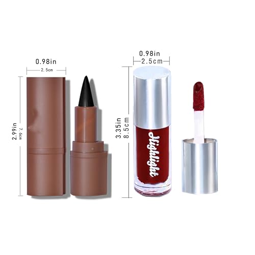 Lip Combo Kit - Matte Liner & Glossy Gloss Set