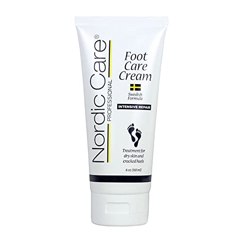 Nordic Care Foot Care Cream Intensive Repair | Urea & Glycerin Repairs Dry Feet & Cracked Heels | Noticeable Results In Days