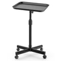 Adjustable Rolling Salon Tray on Wheels for Hair & Lash
